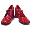 3 Inch Heel Sexy Mary Jane Glitter Shoes Halloween Dorothy Costume