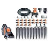Claber 90762 Automatic Watering Drip Kit with Logica Water Timer