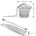Zamzia Stainless Steel Tea Infuser with Tea Stick Set