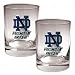 NCAA Notre Dame Fighting Irish Two Piece Rocks Glass Set