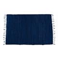 Cotton Rag Rug - Cobalt Blue (2x3')