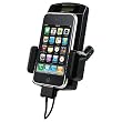Black FM Transmitter Car Charger Kit with Holder for Apple Iphone 3G iPhone 3G S iPod Touch 2nd Generation iPod Nano 5th Generation 5G