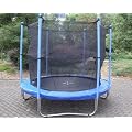 8FT Trampoline Set Includes Safety Net Enclosure worth �49.99 All Weather Cover worth �19.99 TUV GS EN-71 CE Certified RRP �299.99 Total Saving �177 Off the Package