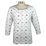 男児キルト長袖（恐竜柄） (100)『4505』100/110/120/130男の子　下着　肌着