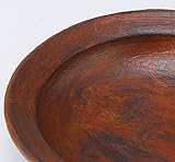 根来　リム付き銘々皿 【美濃焼　和皿】