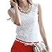 PanDaDa Womens Lace Tank Tops Floral Sleeveless T-Shirt Blouse Camisole Vest