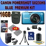 Canon PowerShot SX230HS SX230-HS 12 MP Digital Camera with HS SYSTEM and DI ....
