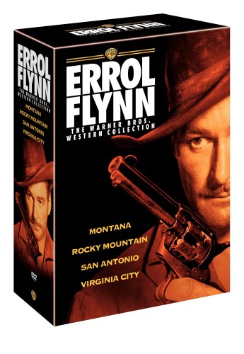 Errol Flynn Westerns Collection (Montana Rocky Mountain San Antonio Virginia City)