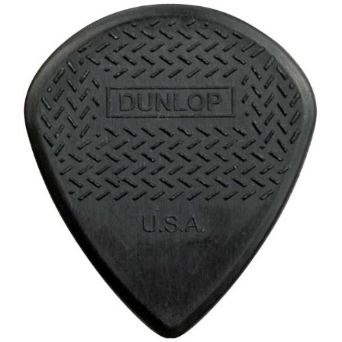 Dunlop 471P3S Max-Grip Jazz III Black Stiffo Players 6-Pack Guitar Picks