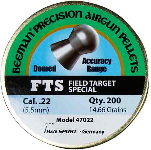 Beeman field target special .22 cal, 14.66 grains, dome…