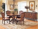 Home Elegance 829-54-5 Barcelona Collection 5 Piece Dining Room Set Warm Cherry Finish Free Shipping