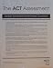 Books : The ACT Assessment (9954D - Sample Test Booklet)