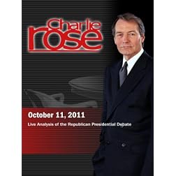 Charlie Rose - Live Analysis of the Republican Presidential Debate (October 11, 2011)