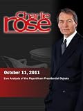 Charlie Rose - Live Analysis of the Republican Presidential Debate (October 11, 2011)