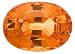Jewelry : 7x5 mm Oval Cut Mandarin Garnet Loose Gemstone