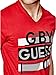 G by GUESS Men's Blaise Logo V-Neck Tee