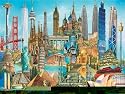 Ravensburger Puzzle 3,000 Pieces World Famous Buildings
