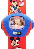TimerMall OEM - Montre Enfants - Quartz - Caoutchouc - Disneyickey & projectioninoune Souris Enfant Rouge