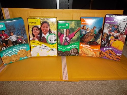 Girl Scout Cookies Do-si-dos Oatmeal Cookies with Peanut Butter Filling - 1 Box of 20 Cookies