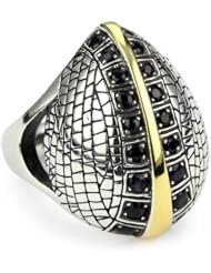 Elizabeth and James "Pucks Garden" Black Sapphire Ring