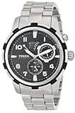 Fossil Men's ME3038 Dean Analog Display Automatic Self Wind Silver Watch