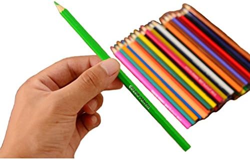 Global tesco multi color Art Colored Pencils/ Drawing Pencils for Artist Sketch / Secret Garden Coloring Book (24-Piece)