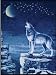 Howling (Wolf Throw Blanket From Biederlack)