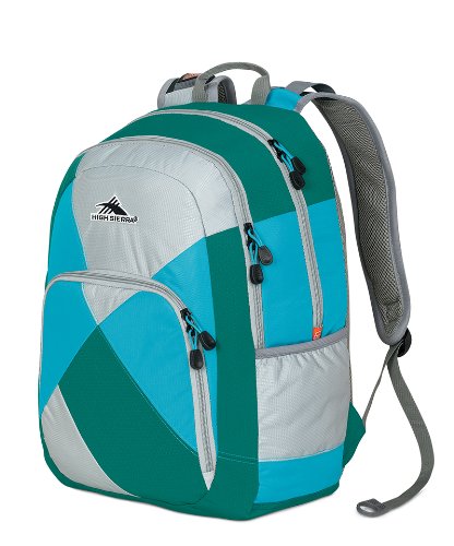 High Sierra Berserk Backpack (19 x 12 x 8-Inch, Jade/Teal) On Sale