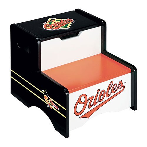 SportingGoods: Baltimore Orioles MLB Wooden Storage Step Up