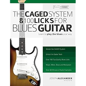 The Caged System and 100 Licks for Blues Guitar: Complete With 1 hour of Audio Examples: Master Blues Guitar (Play Blues Guitar Book 5)