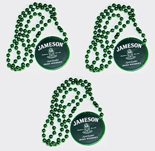 Jameson Whiskey Bead Necklace 3-pack