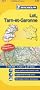 Lot, Tarn-et-Garonne (Michelin Local Maps)