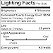 Bioluz LED Dimmable Filament A19 4.5w = 40 Watt Equivalent Soft White (2700K) Light Bulb 6-Pack UL Listed