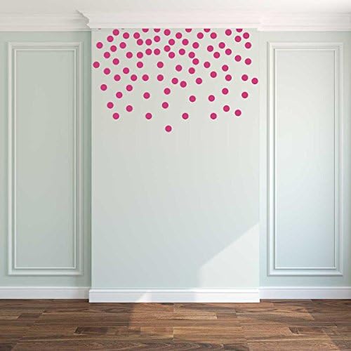 Polka Dots Wall Decal Stickers 3 inch dots - WB044