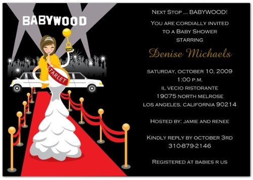 51gC7wPga8L Babywood Baby Shower Invitations   Set of 20