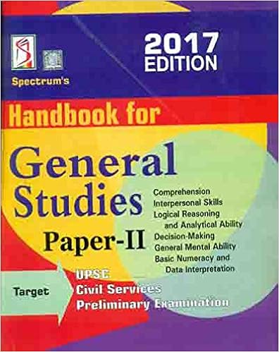 Spectrum Handbook for General Studies Paper-II- 2017 Edition book-