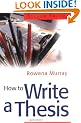 How to Write a Thesis