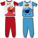 Sesame Street Elmo & Cookie Monster 2 for 1 short sleeve Cotton Pajama Sets for Infants