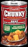 Campbell's Chunky Beef & Country Vegetables Soup 18.8 oz (Pack of 12)