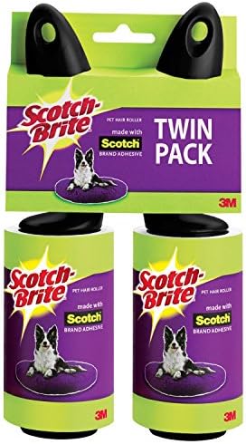 4 pack Of 70 heets Scotch Pet Hair Roller 839R