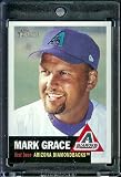2002 Topps Heritage # 136 Mark Grace Arizona Diamondbacks Baseball Card - Mint Condition - Shipped In Protective ScrewDown Case!