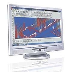 Philips 230W5BS 58,4 cm (23 Zoll) LCD TFT Monitor (Kontrast 500 :1, Reaktionszeit 16 ms) mit Lautsprecher