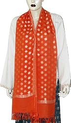 Neck Scarf Chiffon Silk for Women Christmas Gift Ideas 22 x 72 inches (srfch009)