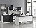 Ameriwood Home Pursuit Hutch, White/Gray