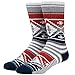 Stance Men's Salem Classic Crew Sock, Grey, Sock Size:10-13/Shoe Size: 6-12