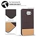 Galaxy S6 Case, NOOT PRODUCTS [Ultra Slim] Galaxy S6 Wallet Case Premium Slim-Fit Protective Nylon Folio Case with Card Slot Holster and Premium Grade TPU Casing [Flip Hard Case] Cover for Samsung Galaxy S6 SM-G920 2015 Model