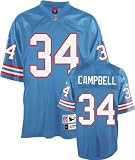 Earl Campbell Houston Oilers Light Blue NFL Premier Throwback Jersey