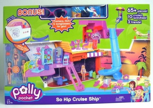 Childrens Toyshop  Toys : Polly Pocket Cruise Ship