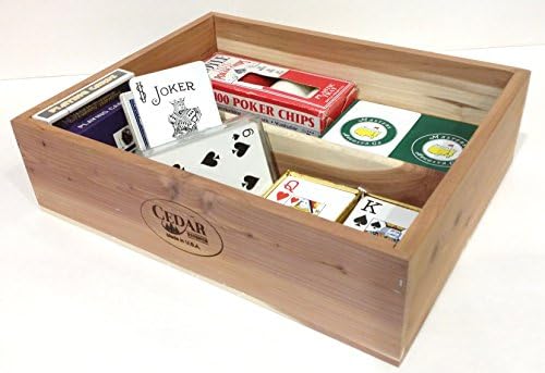 Cedar Essence Cedar Storage Box: 2-Section 3-3/8"H X 12"L X 9 1/2"W FREE SHIPPING