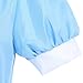 ROLECOS Womens Princess Dress Light Blue Maxi Dresses Halloween Cosplay Costume Blue Belt S